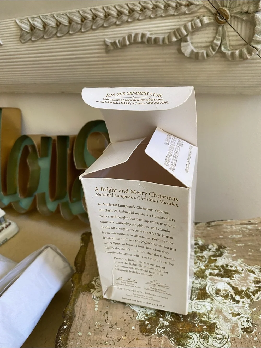 Hallmark original packaging